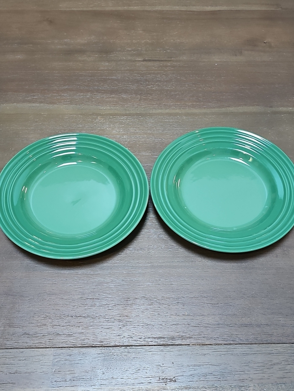 Le Creuset Fennel Green Salad Plates/Bowls